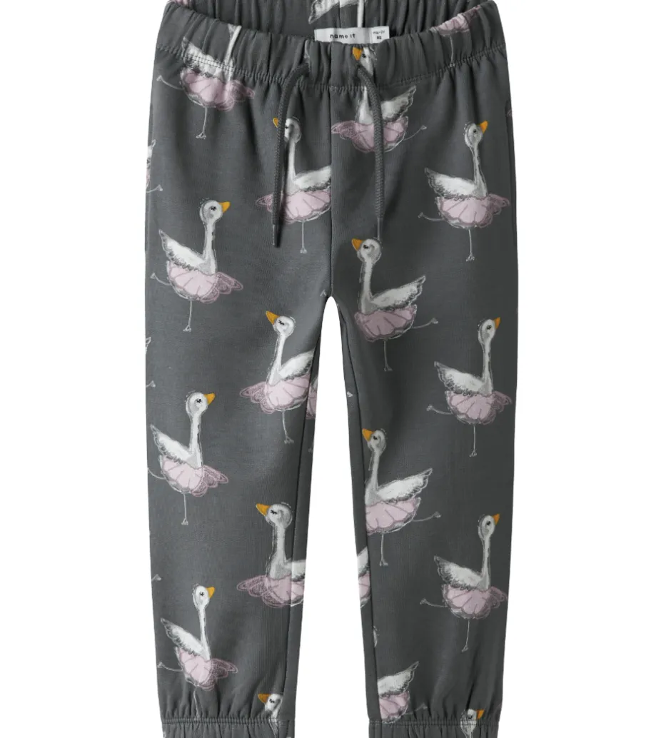 Børn Name It Sweatpants - NmfSwana - Lava Smoke