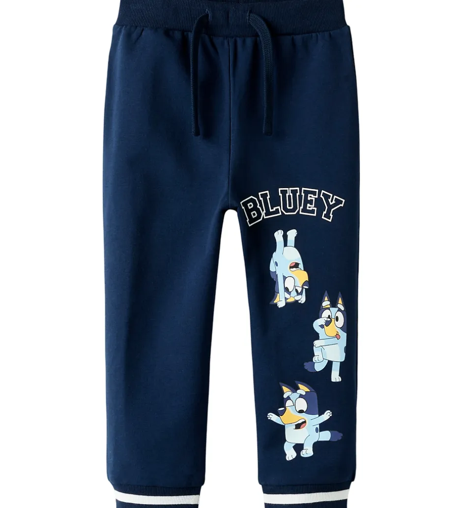 Bukser Og Jeans*Name It Sweatpants - NmmNimbu - Bluey - Navy Blazer