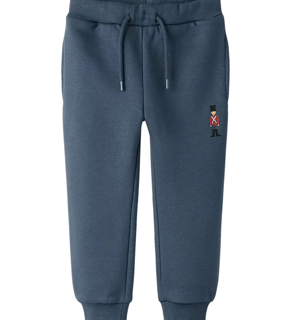 Bukser Og Jeans*Name It Sweatpants - NmmRopus - Vintage Indigo