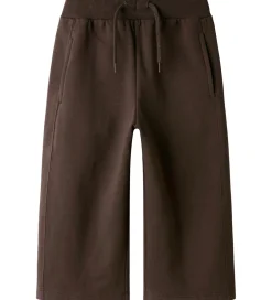 Bukser Og Jeans|Unisex-Tøj*Name It Sweatpants - NmnRaso - Seal Brown