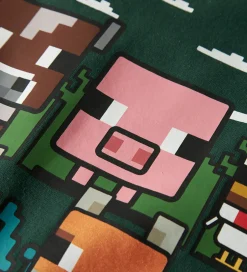 Børn Name It Sweatshirt - Minecraft - NmmNell - Bistro Green