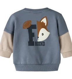 Børn Name It Sweatshirt - NbmSumo - Flint Stone