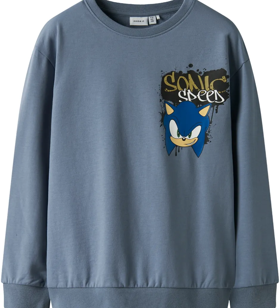 Børn Name It Sweatshirt - NkmNair - Sonic - Flint Stone