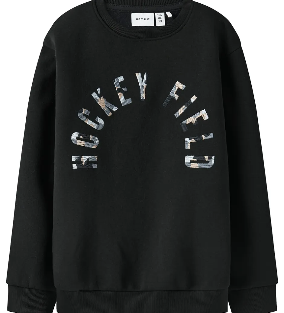 Børn Name It Sweatshirt - NkmSheldon - Black