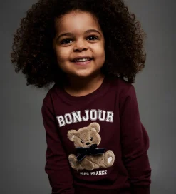 Sweatshirts*Name It Sweatshirt - NmfRear - Burgundy