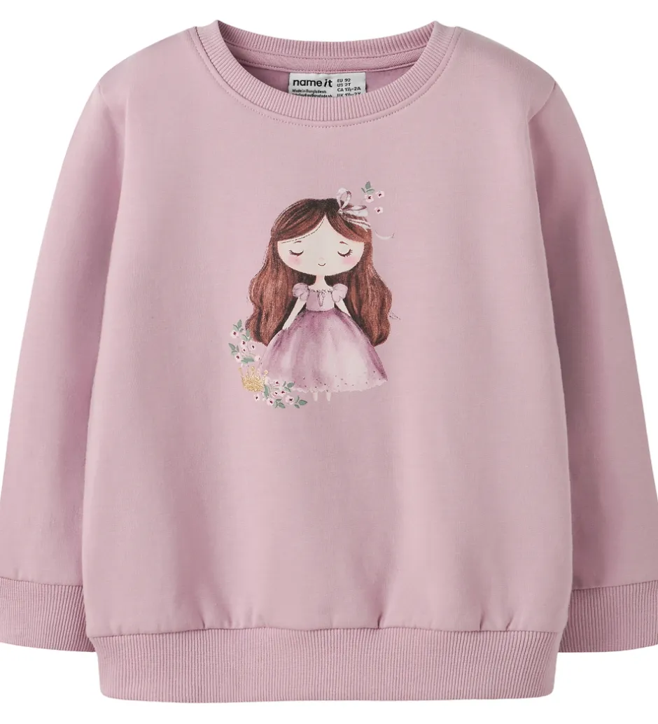 Sweatshirts*Name It Sweatshirt - NmfRonesse - Keepsake Lilac
