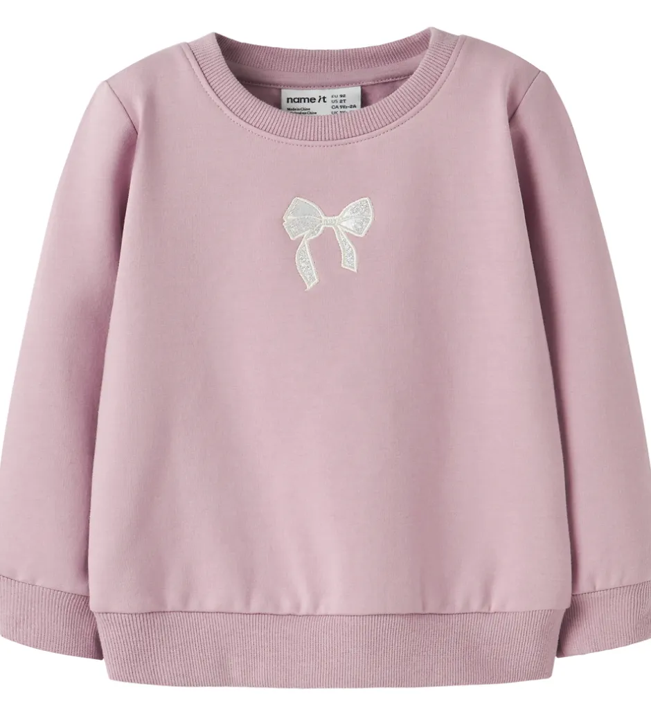 Børn Name It Sweatshirt - NmfSakkina - Keepsake Lilac