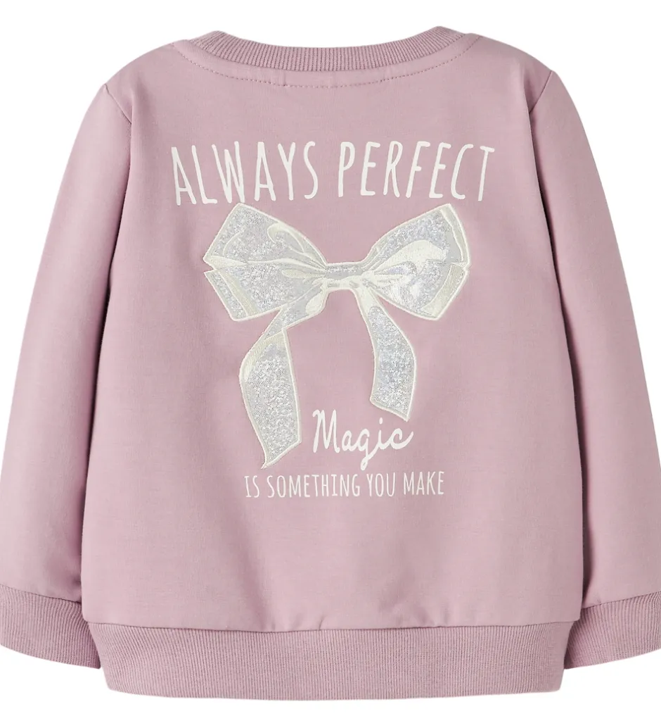 Børn Name It Sweatshirt - NmfSakkina - Keepsake Lilac
