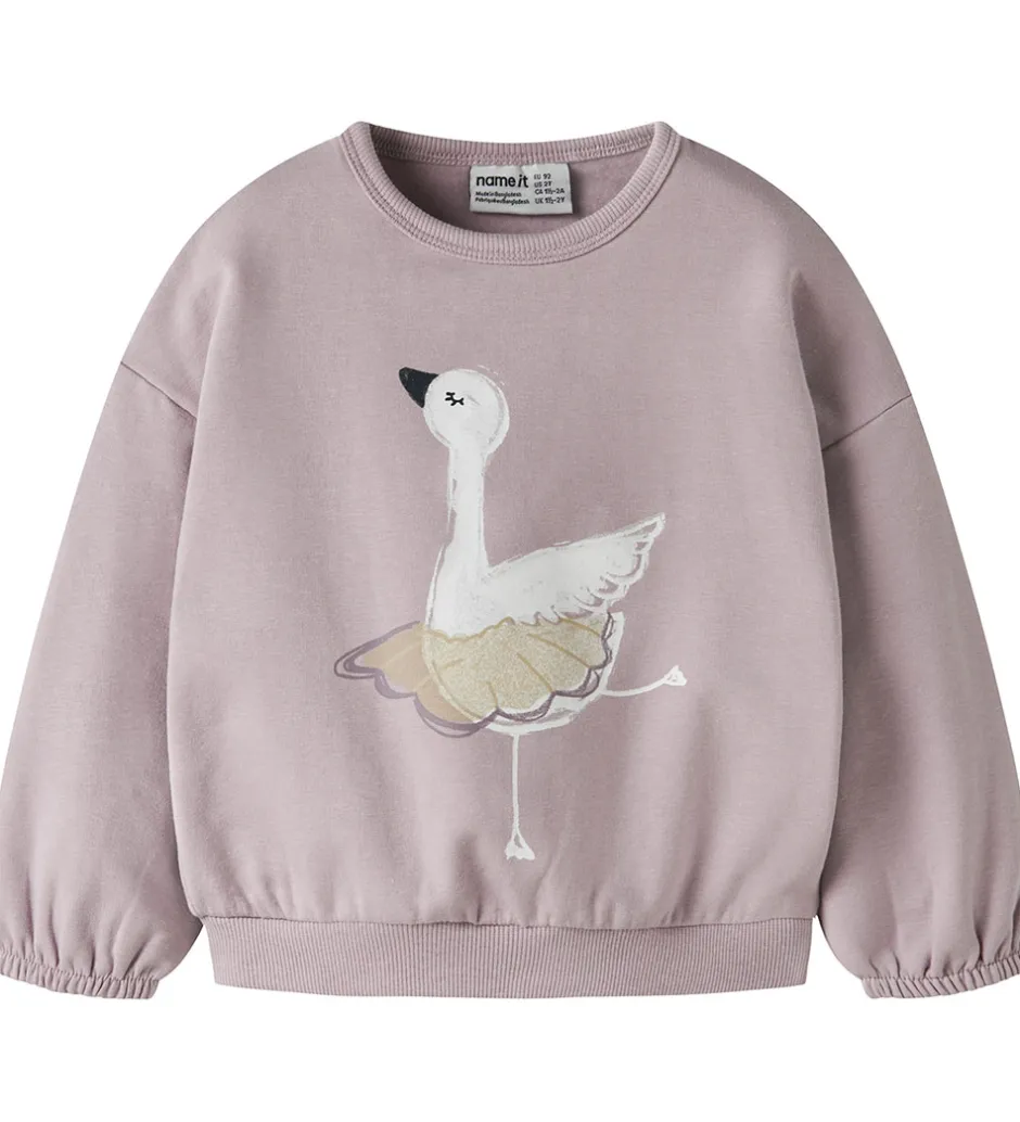 Bluser*Name It Sweatshirt - NmfSwana - Keepsake Lilac