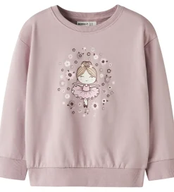 Børn Name It Sweatshirt - NmfViloui - Keepsake Lilac/Dancer