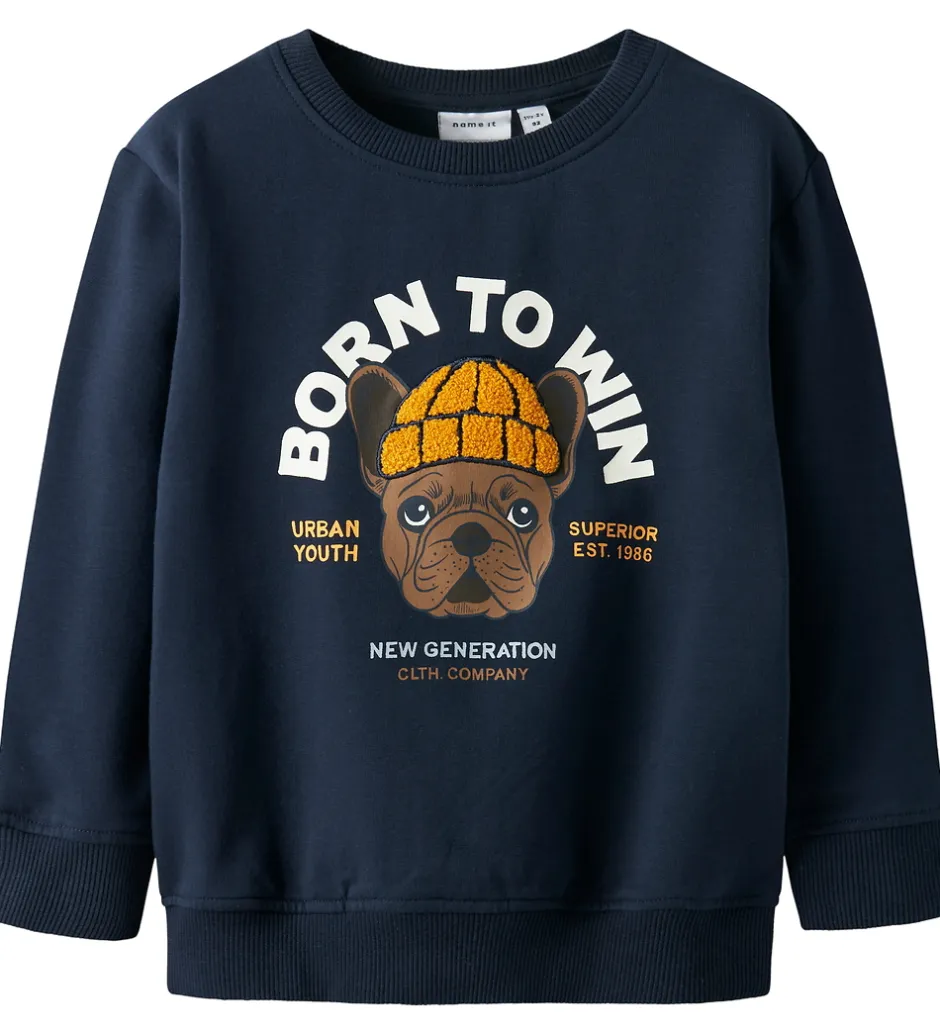 Sweatshirts*Name It Sweatshirt - NmmRiguna - Navy Blazer