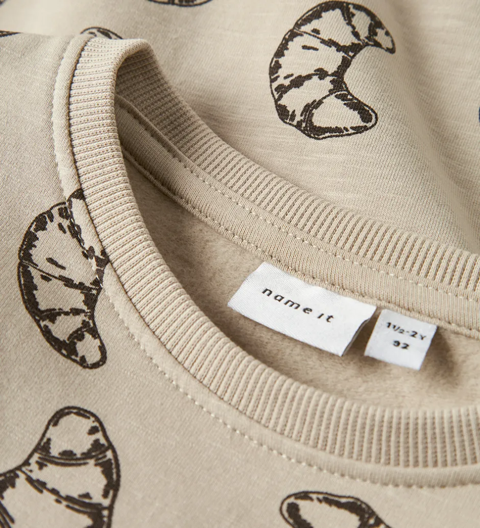 Sweatshirts*Name It Sweatshirt - NmmRichie - AOP - Island Fossil