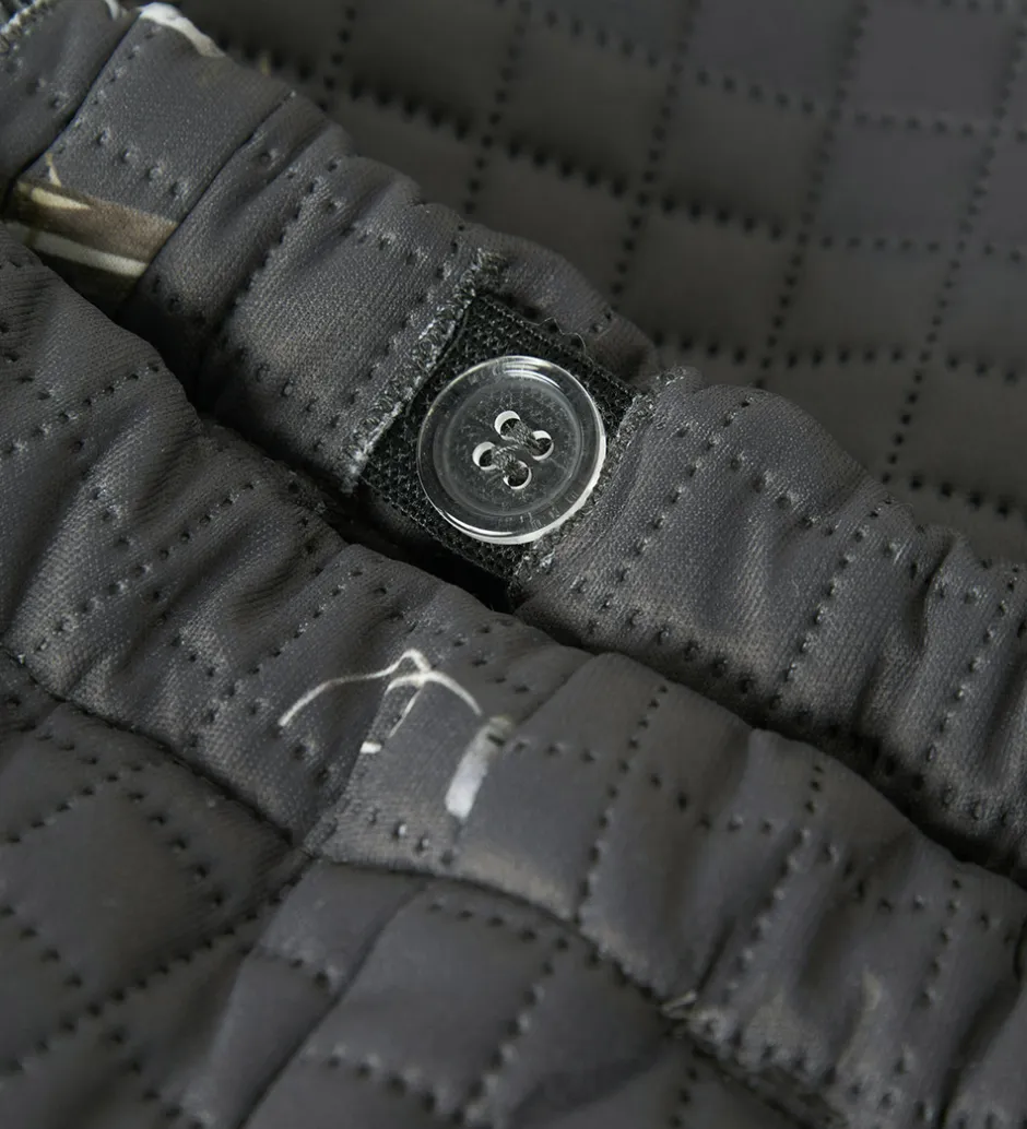 Børn Name It Termotøj m. Fleece - NmmMoon - Grey Pinstripe