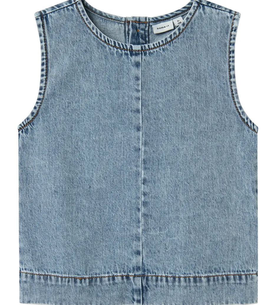 Børn Name It Top - NkfAmelia - Medium Blue Denim