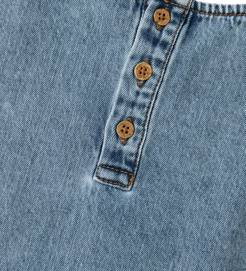 Børn Name It Top - NkfAmelia - Medium Blue Denim