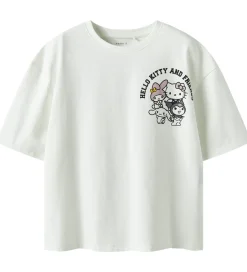 T-Shirts*Name It T-shirt - NkfOda - Hello Kitty - Cloud Dancer