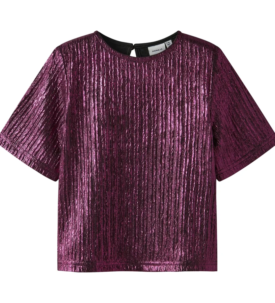 Børn Name It T-shirt - NkfReneing - Fandango Pink