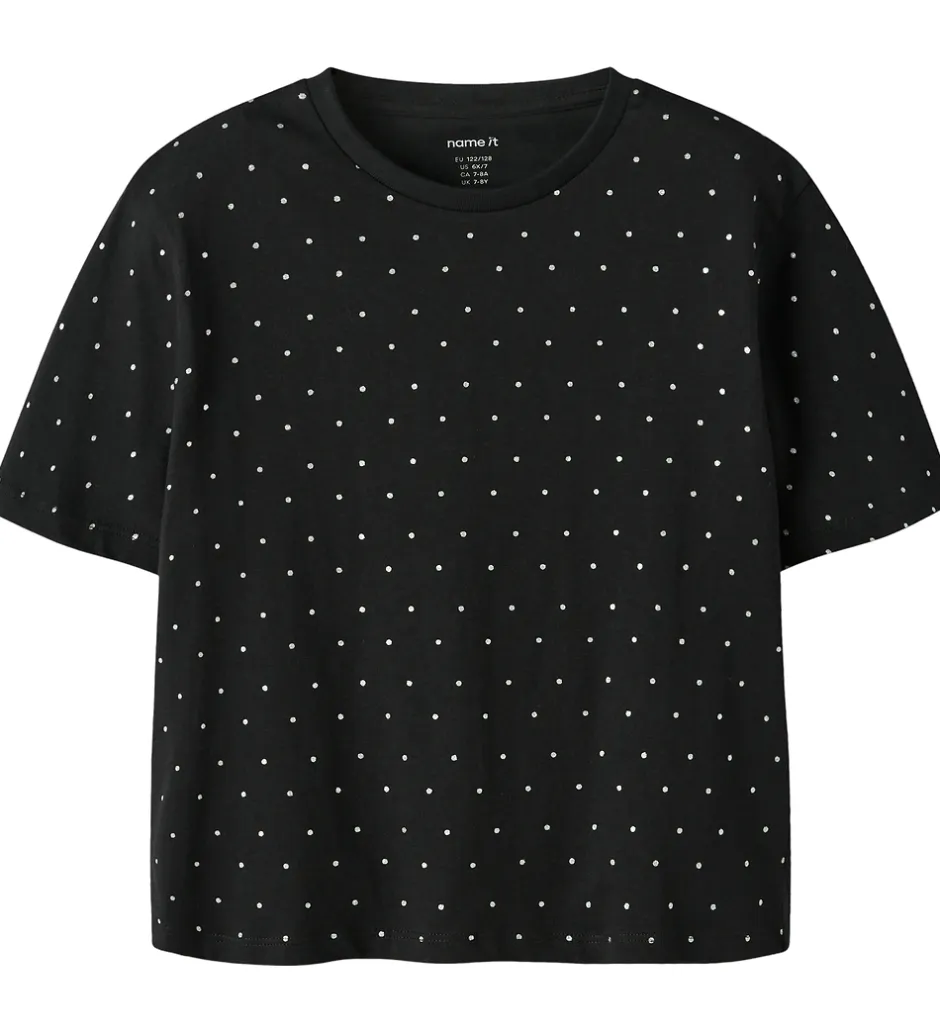 T-Shirts|Juletøj*Name It T-shirt - NkfRuaja - Sort