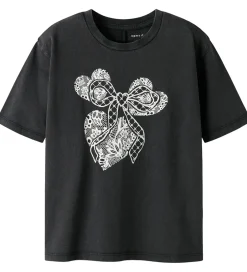 Børn Name It T-shirt - NkfSinika - Sort