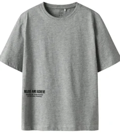 Bluser*Name It T-shirt - NkmSeb - Grey Melange