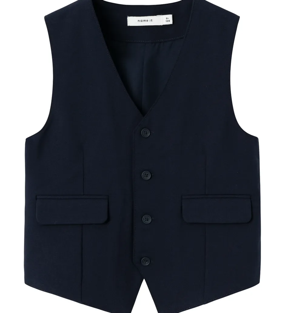 Børn Name It Vest - NkmRiramel - Dark Sapphire