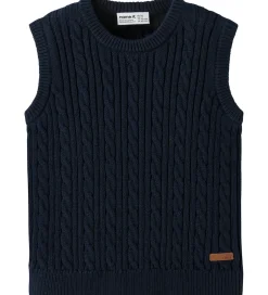 Børn Name It Vest - Strik - NmmRoman - Navy Blazer