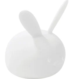 Natlamper|Lamper*Nattou Natlampe - Silikone - LED - Kanin - 12x14x15 cm - Hvid