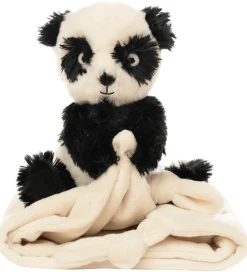 Sutteklude Og Nusseklude|Sovetid*NatureZoo Nusseklud - Panda - 35x35 cm - Sort/Hvid