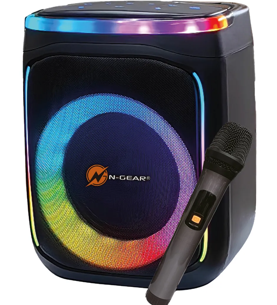 Højtalere*N-Gear Karaoke Højtalere - Wireless - The Flash Banger 606 - Sor