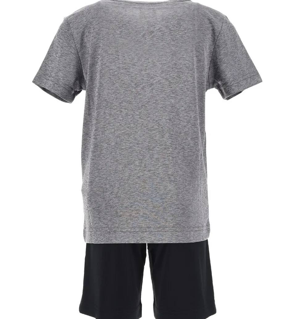 Gymnastiktøj|Fodboldtrøjer*Nike Shortssæt - T-shirt/Shorts - Sort/Grå