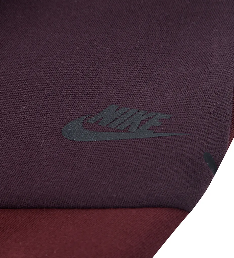 Sweatshirts*Nike Sæt - Fleece - Team Red/Burgundt Crush