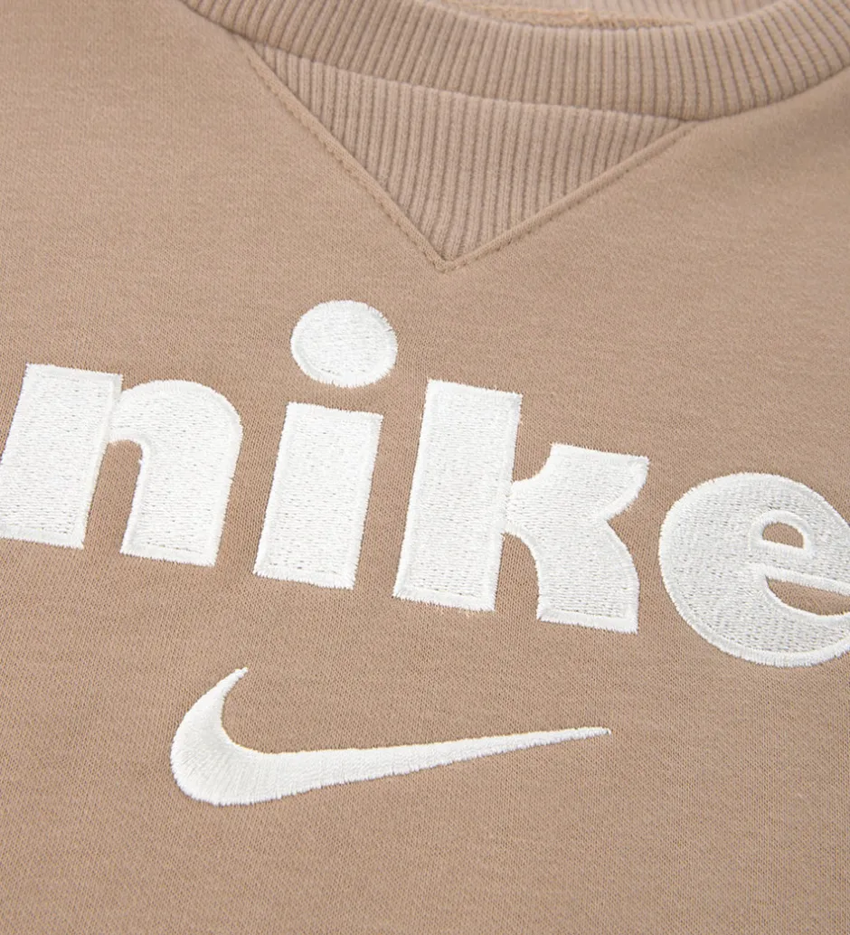 Sweatshirts*Nike Sweatsæt - Crew - Hemp