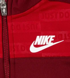 Nike Træningssæt - Cardigan/Bukser - Gym Red
