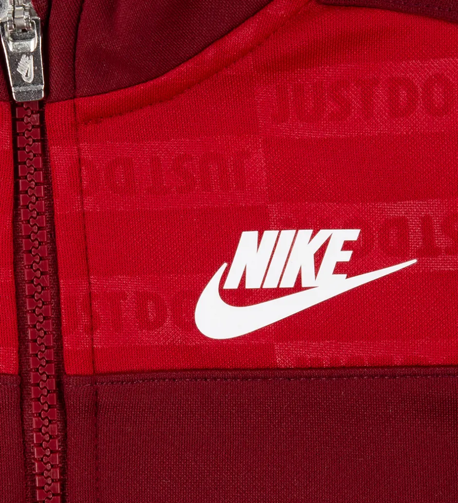 Nike Træningssæt - Cardigan/Bukser - Gym Red