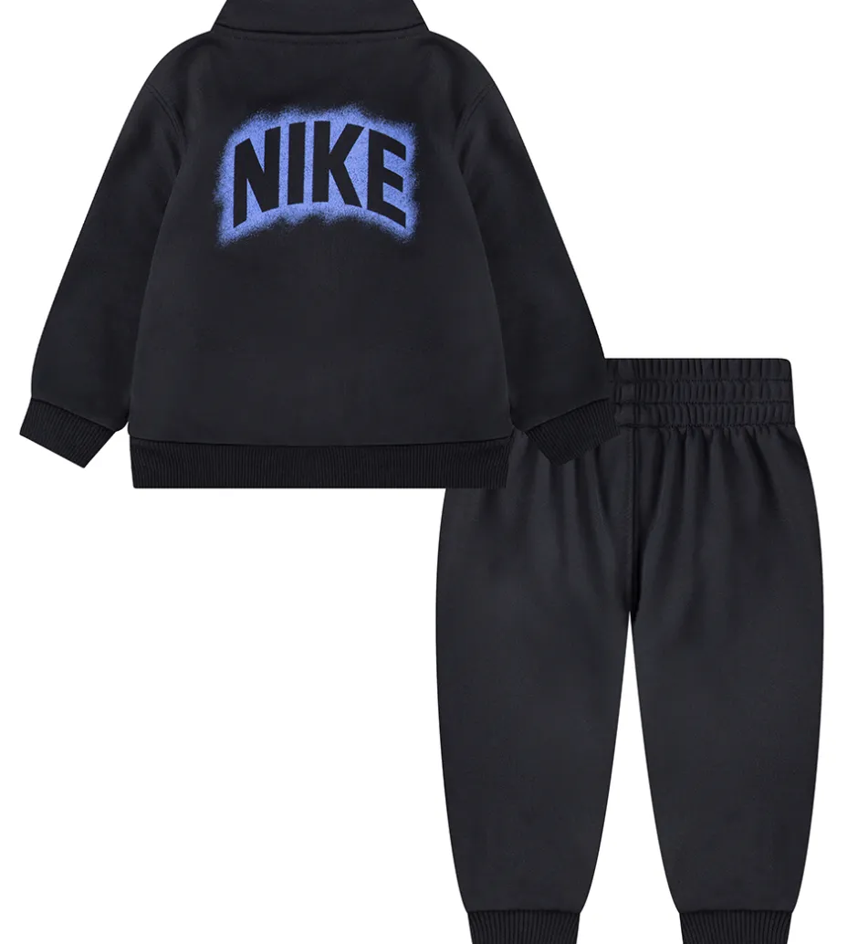 Træningssæt*Nike Træningssæt - Cardigan/Bukser - Sort/Lilla