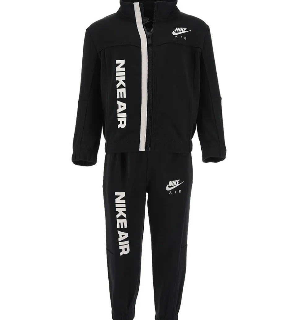 Gymnastiktøj*Nike Træningssæt - Cardigan/Bukser - Air - Sort