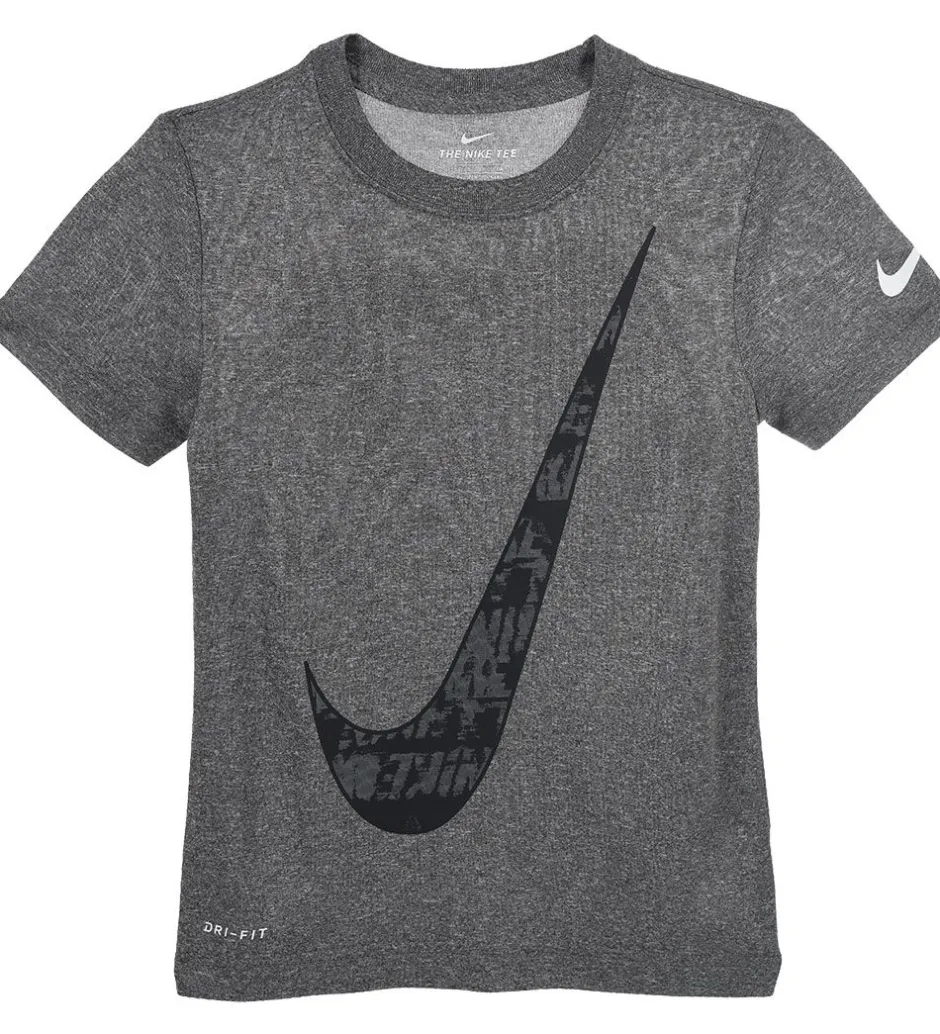 Gymnastiktøj*Nike T-shirt - Dri-Fit - Carbon Heather