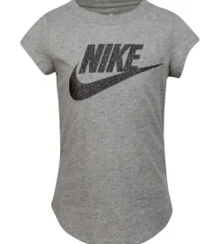 Gymnastiktøj*Nike T-shirt - Futura - Dark Grey Heather