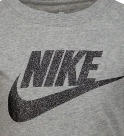 Gymnastiktøj*Nike T-shirt - Futura - Dark Grey Heather