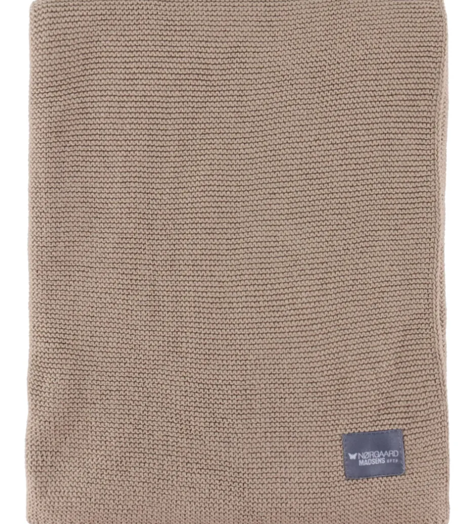 Tæpper|Børneværelset*Nørgaard Madsens Plaid - Strik - 95x75 - Beige