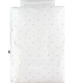 Sengetøj*Nørgaard Madsens Sengetøj - Voksen - Off White m. Mauve Blomster