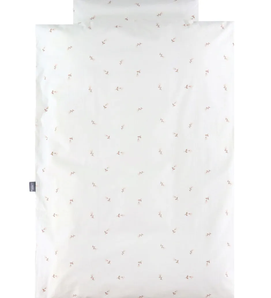 Sengetøj*Nørgaard Madsens Sengetøj - Voksen - Off White m. Mauve Blomster