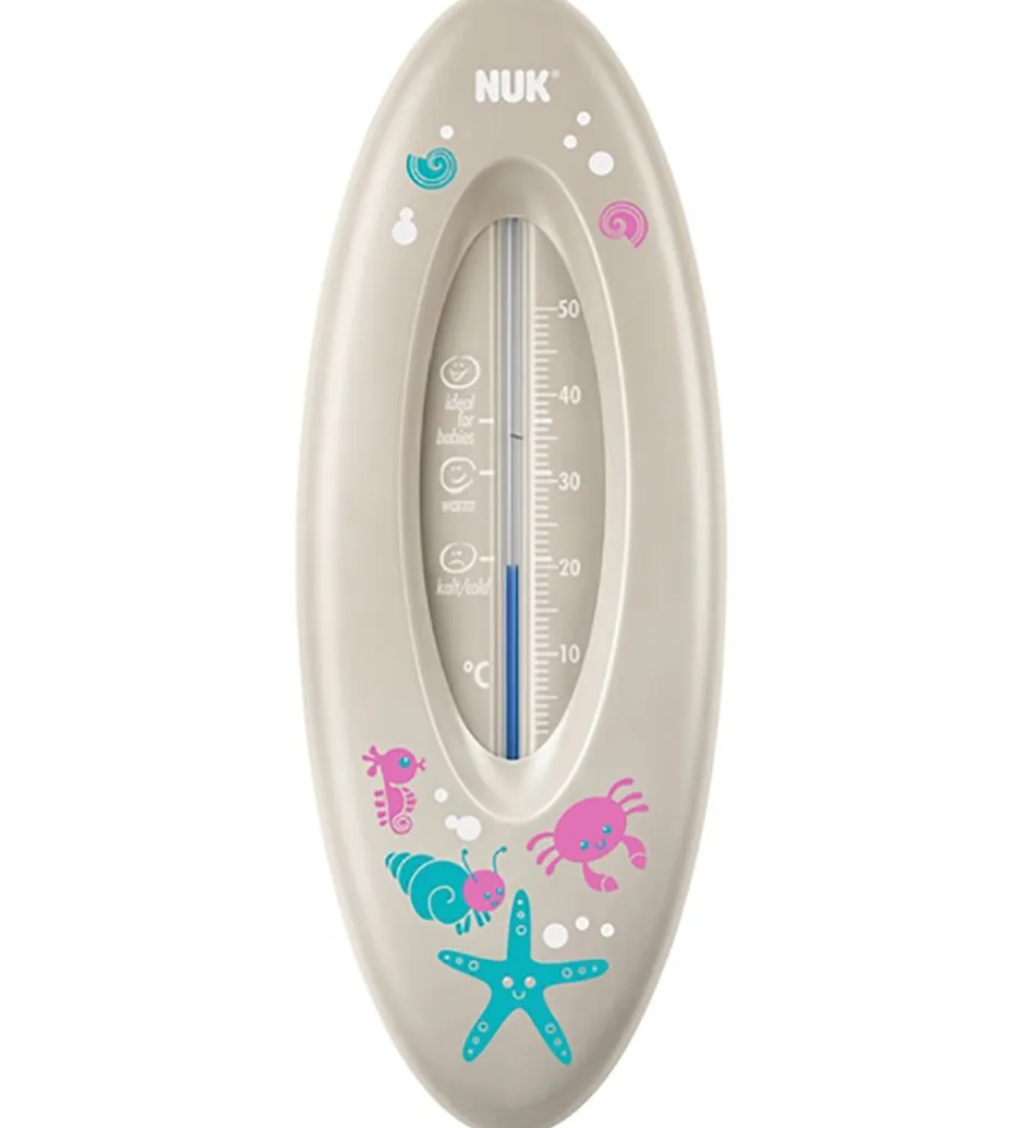 Termometer*Nuk Badetermometer - Grå