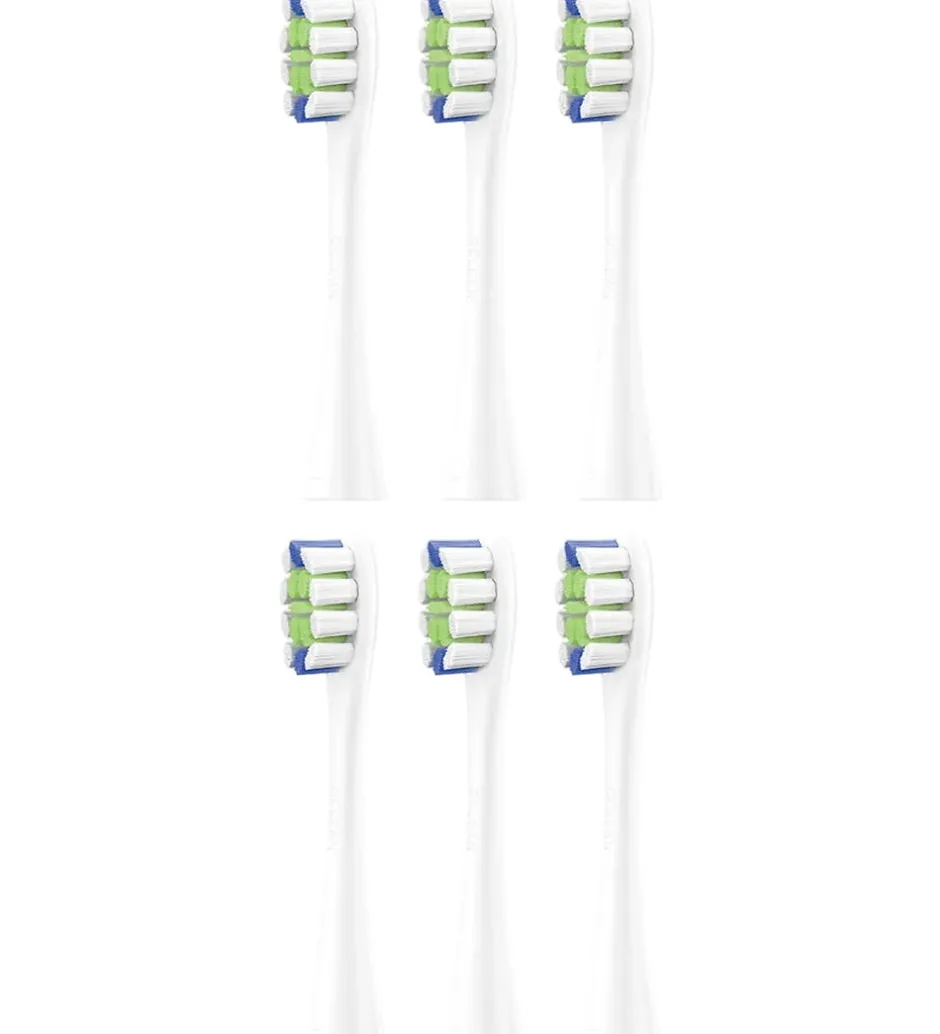 OCLEAN Tandbørste-hoveder - Professional Clean - 6-pak - Hvid