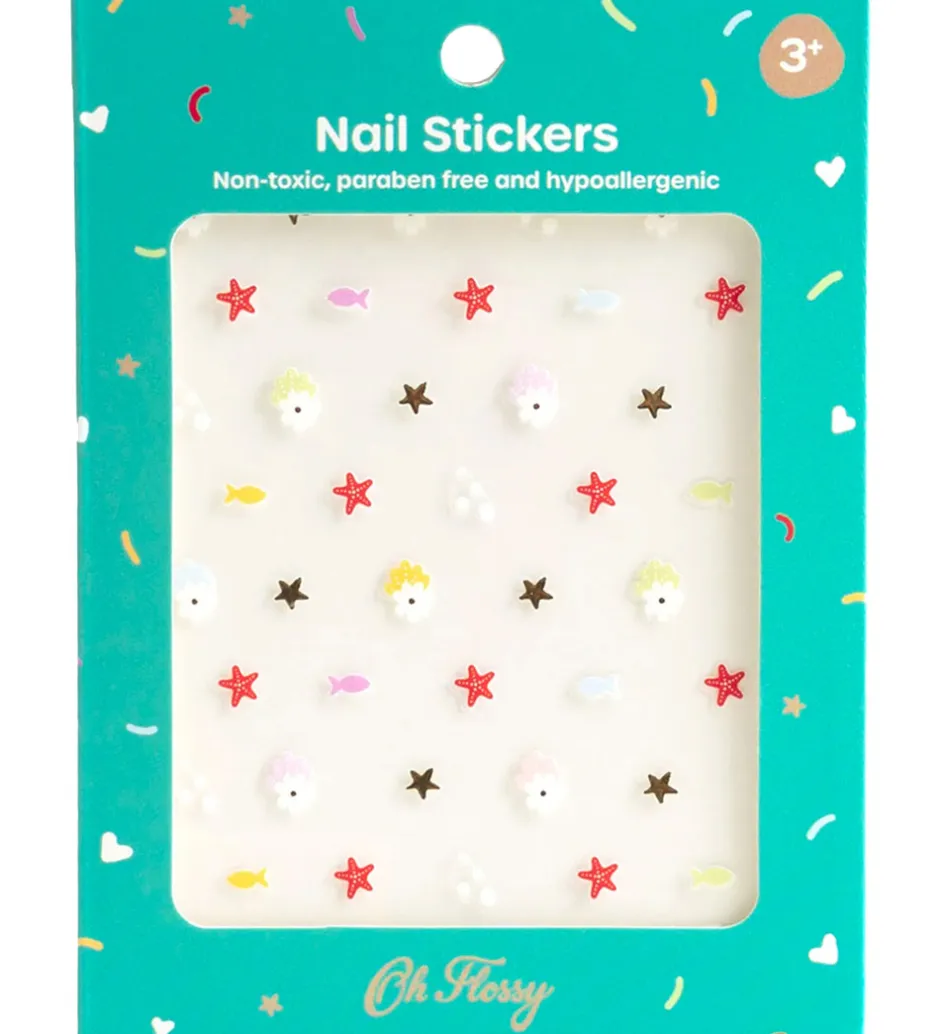 Neglelak*Oh Flossy Negle Klistermærker - Under The Sea