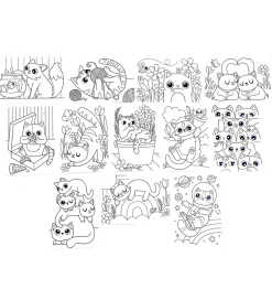 Malebog*Ooly Maleark - Undercover Art - 12 Stk. - Smitten Kitten