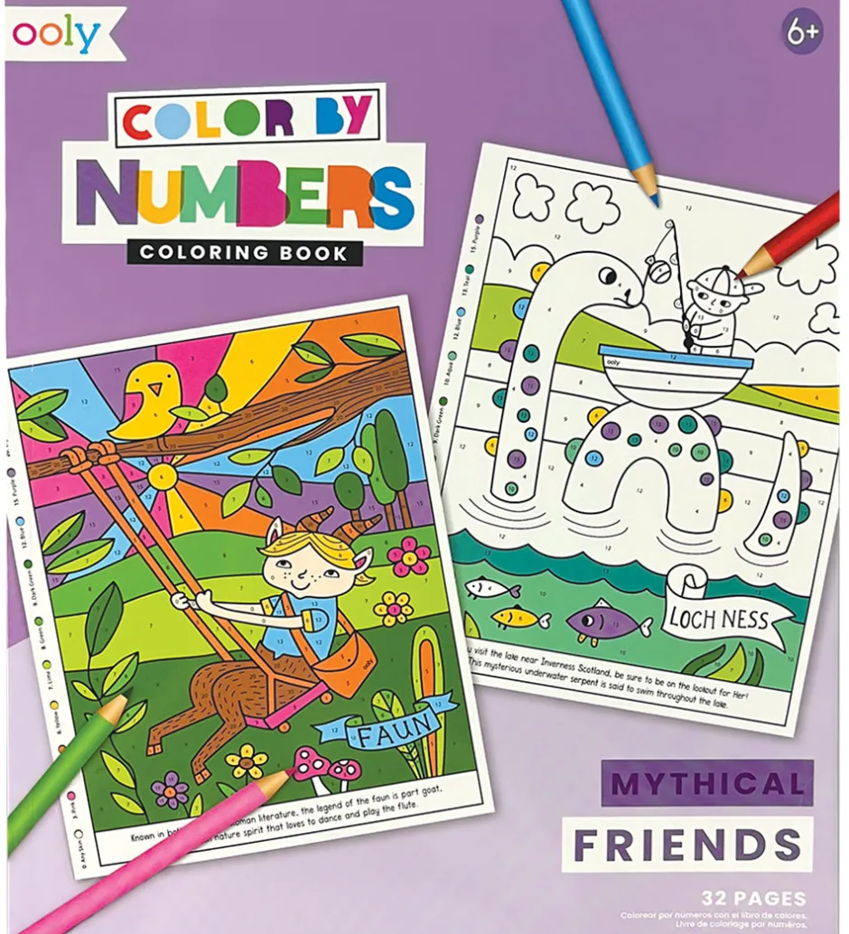 Malebog*Ooly Malebog - Color By Numbers - Mythical Friends