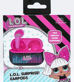 OTL Høretelefoner - LOL - TWS - In-Ear - Sort/Pink
