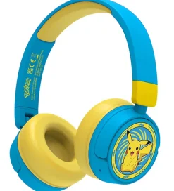 Høretelefoner*OTL Høretelefoner - Pokemon - On-Ear Kids - Wireless - Blå/Gul