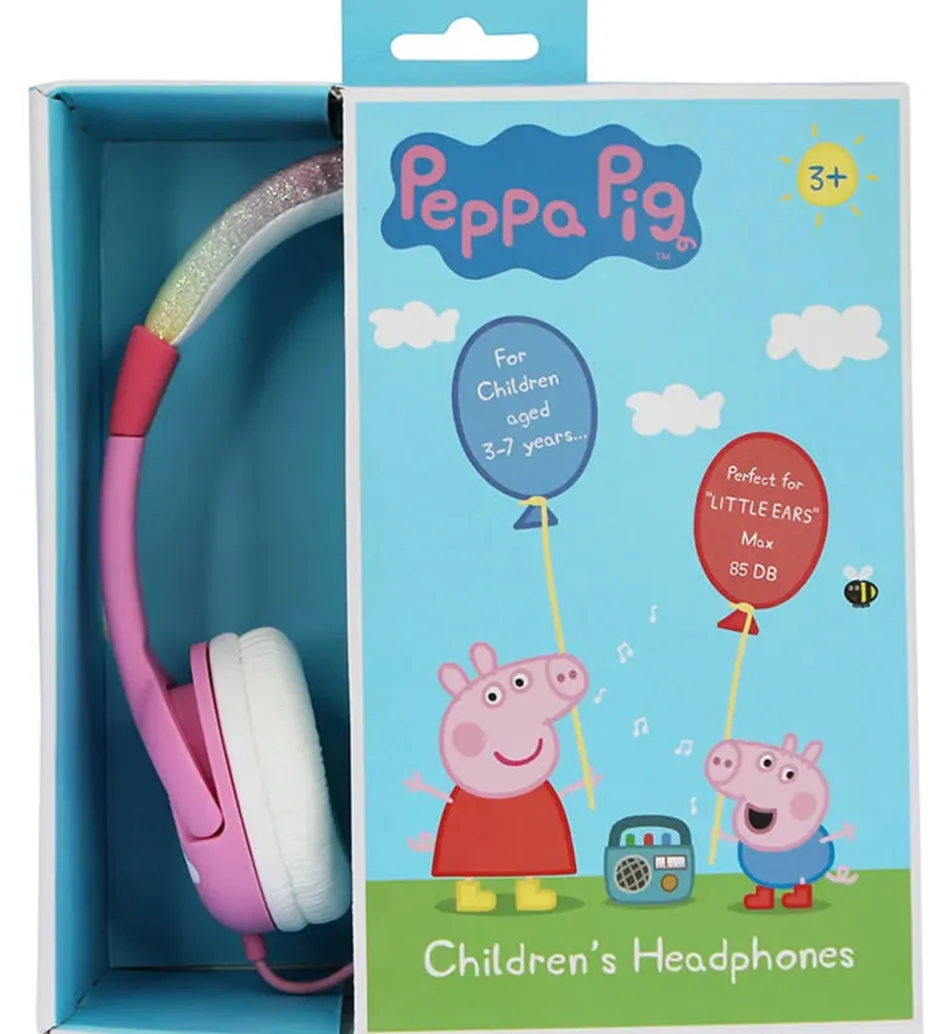 Høretelefoner*OTL Høretelefoner - Prinsesse Gurli Gris - On-Ear Junior - Pink